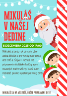 Mikuláš v našej dedine 1